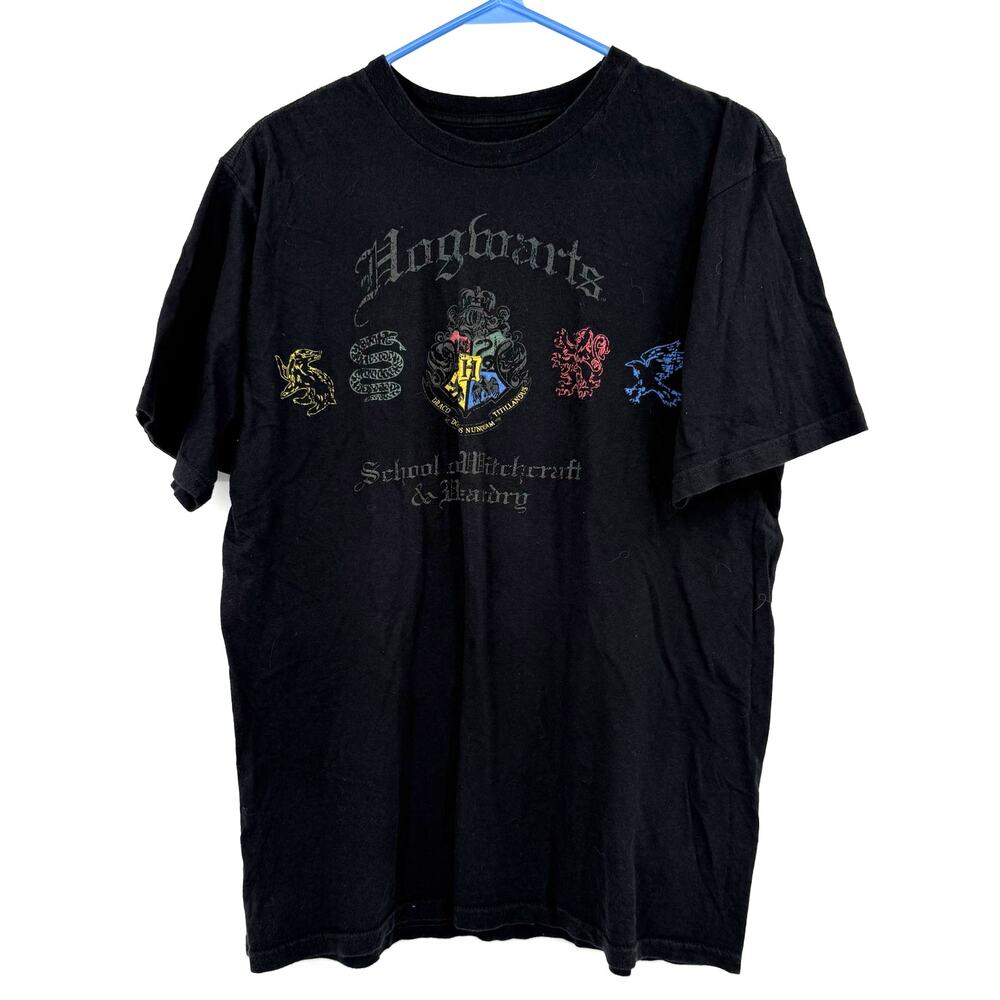Harry Potter Size Large Short Sleeve T-Shirt Tee Universal Orlando House Graphic